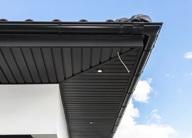 modern gutter